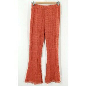 Zara Women's Orange Flare Dress Pants Size S‎